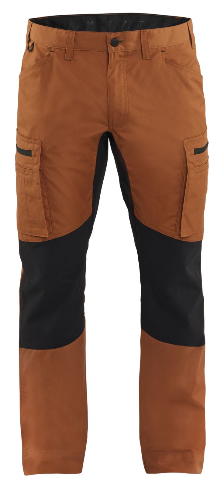 Blaklader Industrie/Service Werkbroeken 14591845 stretch roest-zwart(4099)