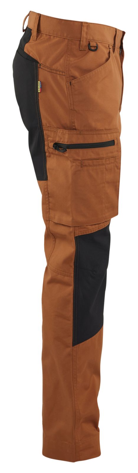 Blaklader Industrie/Service Stretch Werkbroeken 14591845 roest-zwart(4099)
