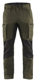 Blaklader Broeken 14591845 met Stretch groen-zwart(4599)
