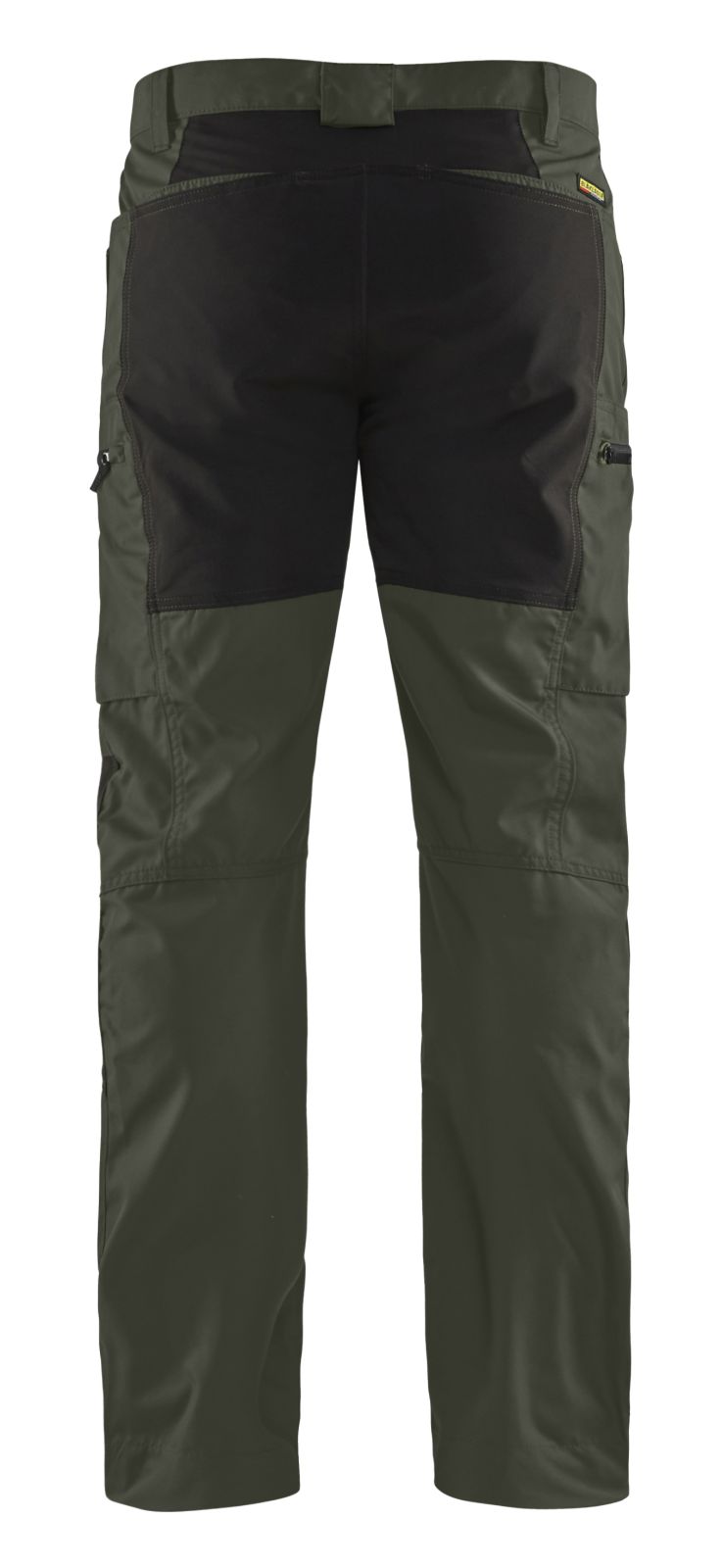 Blaklader Broeken 14591845 met Stretch army groen-zwart(4699)