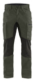 Blaklader Broeken 14591845 met Stretch army groen-zwart(4699)