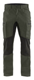 Blaklader Broeken 14591845 met Stretch army groen-zwart(4699)