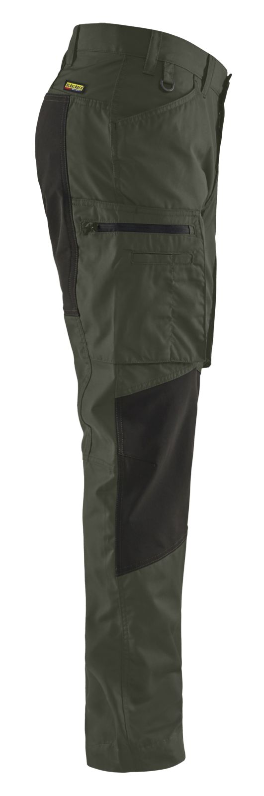 Blaklader Broeken 14591845 met Stretch army groen-zwart(4699)