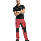 Blaklader Broeken 14591845 met Stretch rood-zwart(5699)
