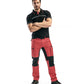 Blaklader Broeken 14591845 met Stretch rood-zwart(5699)