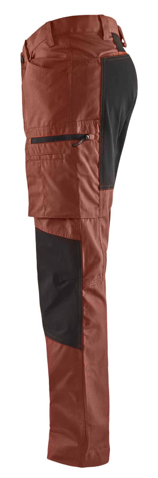 Blaklader Werkbroeken 14591845 gebrand rood-zwart(5999)