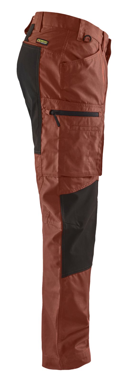 Blaklader Werkbroeken 14591845 gebrand rood-zwart(5999)