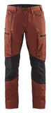 Blaklader Werkbroeken 14591845 gebrand rood-zwart(5999)