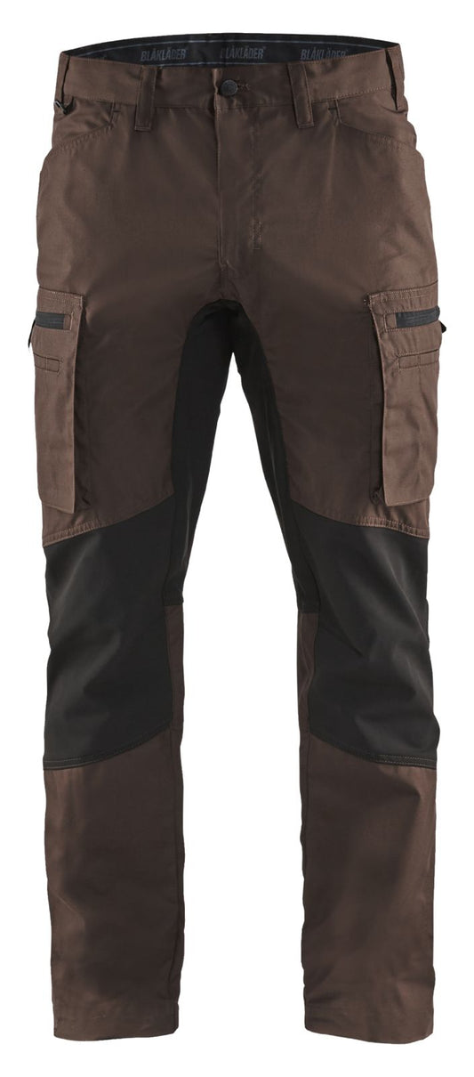 Blaklader Broeken 14591845 met Stretch bruin-zwart(7899)