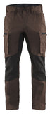 Blaklader Broeken 14591845 met Stretch bruin-zwart(7899)