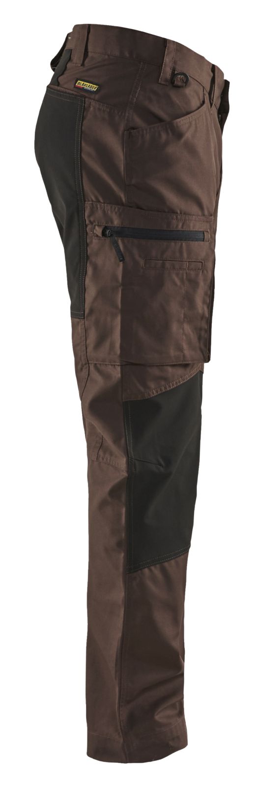 Blaklader Broeken 14591845 met Stretch bruin-zwart(7899)