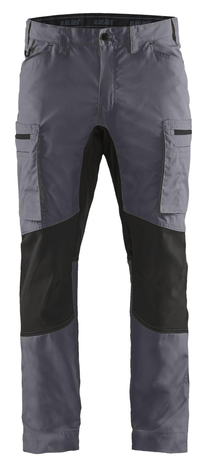 Blaklader Broeken 14591845 met Stretch midden grijs-zwart(9699)