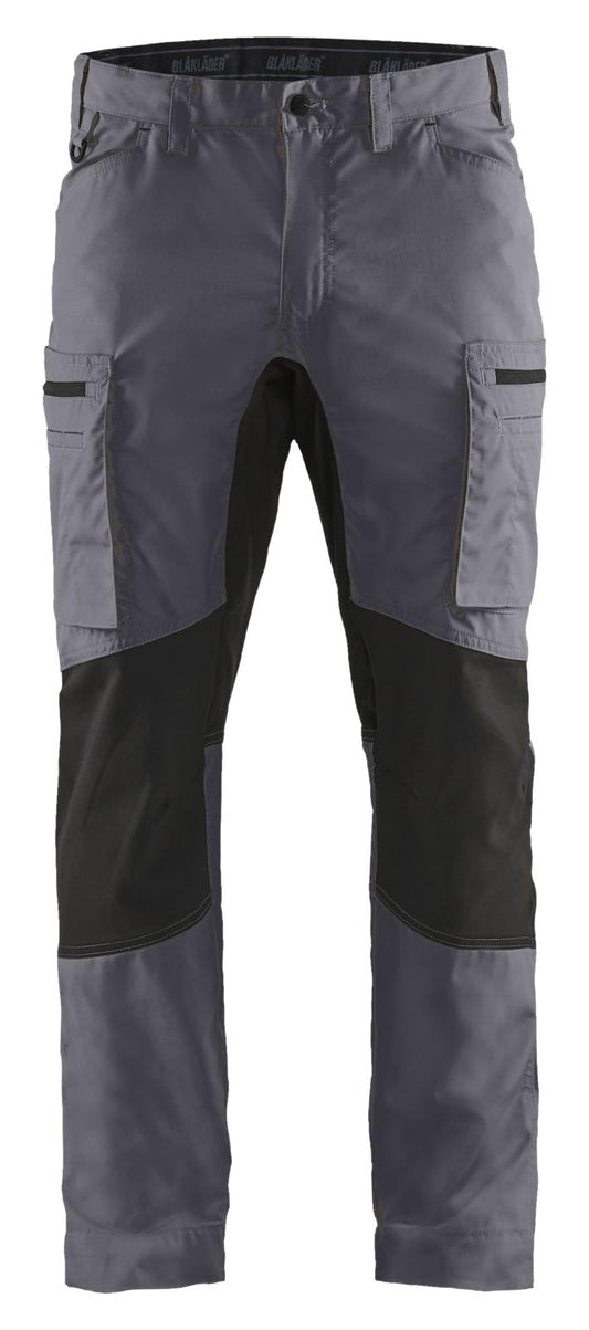 Blaklader Broeken 14591845 met Stretch midden grijs-zwart(9699)