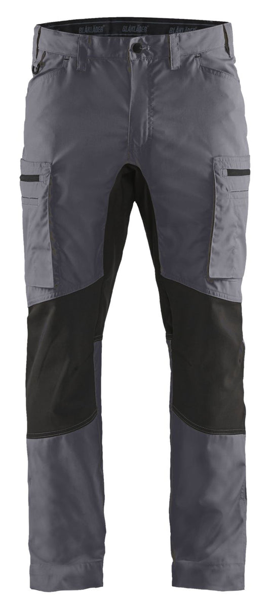 Blaklader Broeken 14591845 met Stretch midden grijs-zwart(9699)