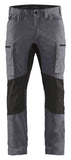 Blaklader Broeken 14591845 met Stretch midden grijs-zwart(9699)