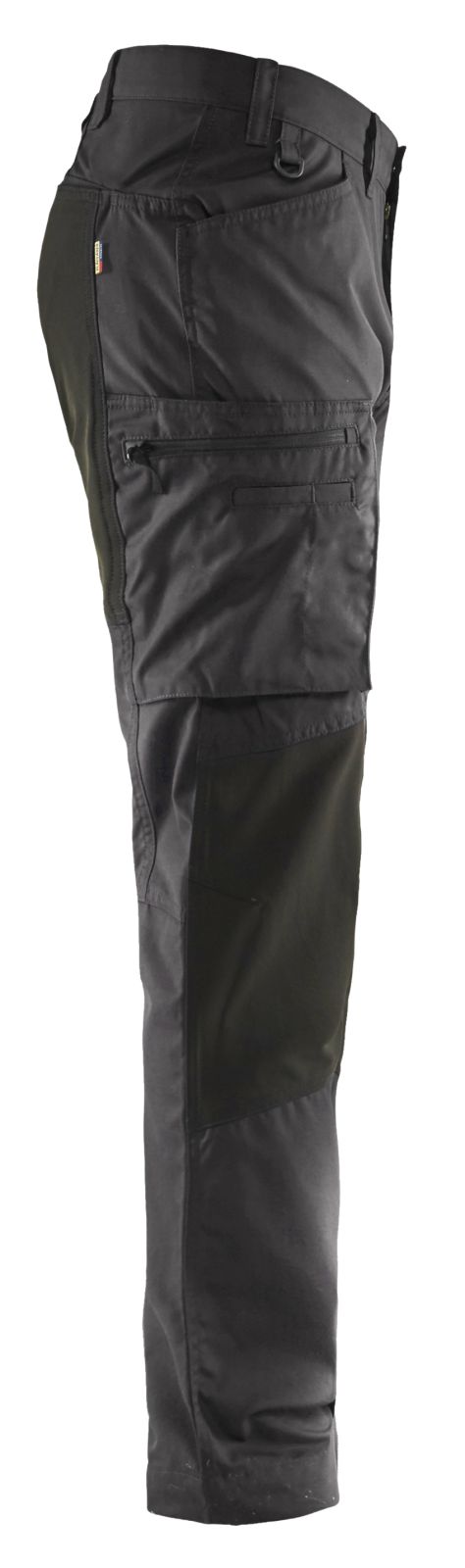 Blaklader Broeken 14591845 met Stretch donkergrijs-zwart(9899)