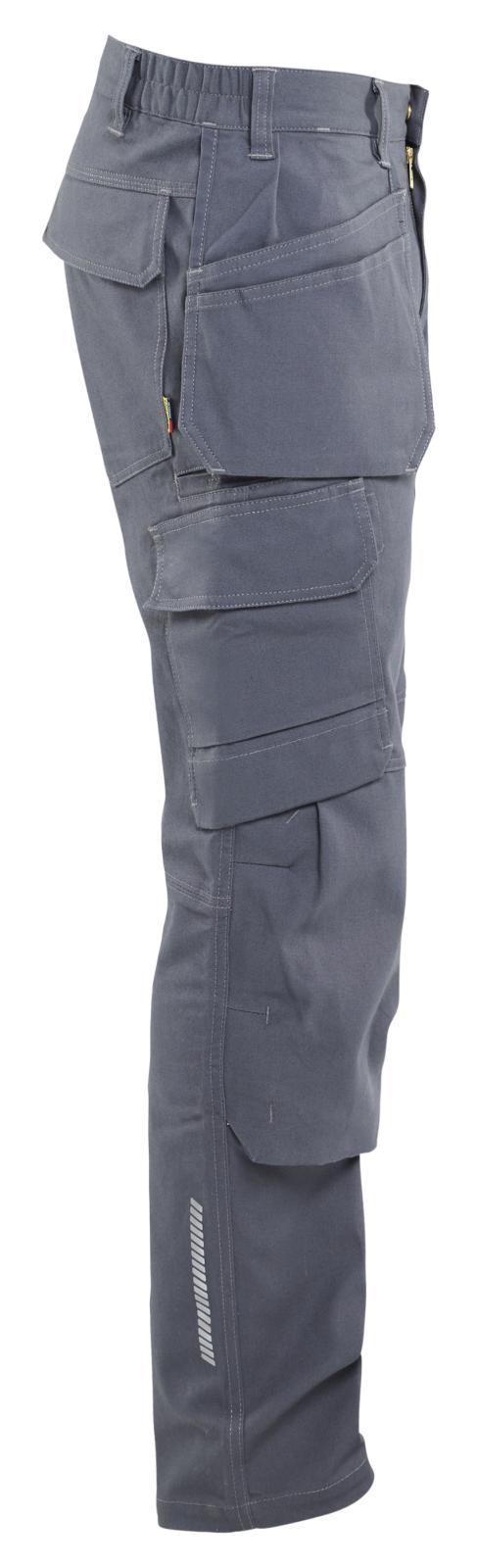 Blaklader Industrie/Service Industrie Werkbroeken 14631344 stretch gereedschapszakken midden grijs(9600)