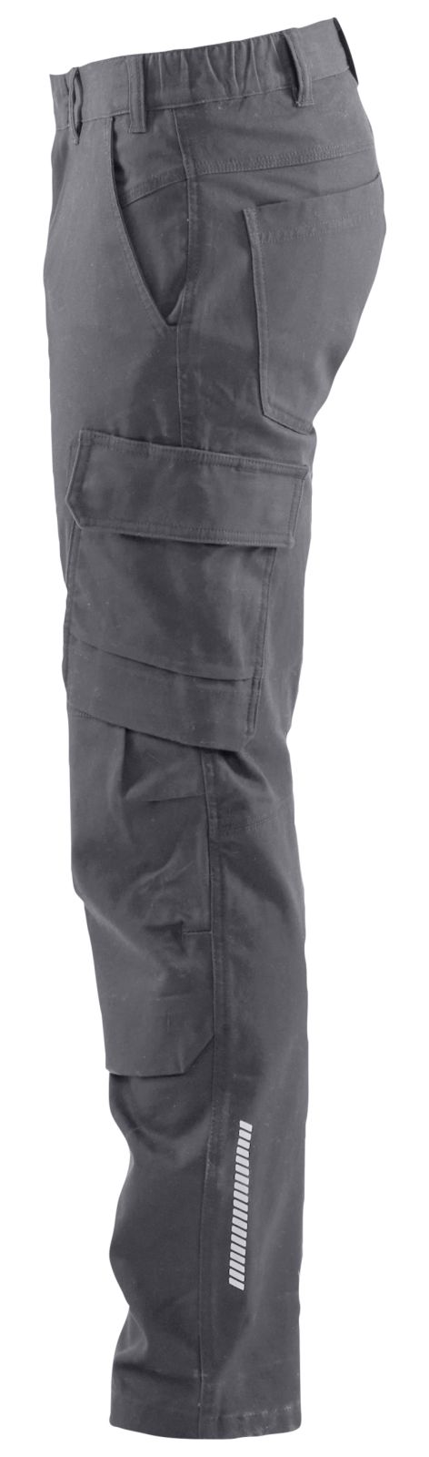 Blaklader Industrie Werkbroeken 14661344 stretch kniezakken midden grijs(9600)