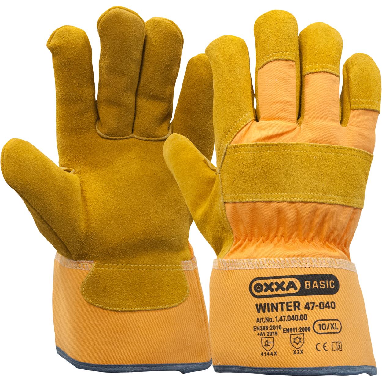 OXXA Basic Handschoenen Winter 47-040 oranje