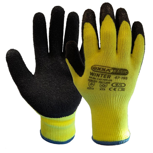 OXXA Basic Handschoen Winter 47-195 zwart-geel