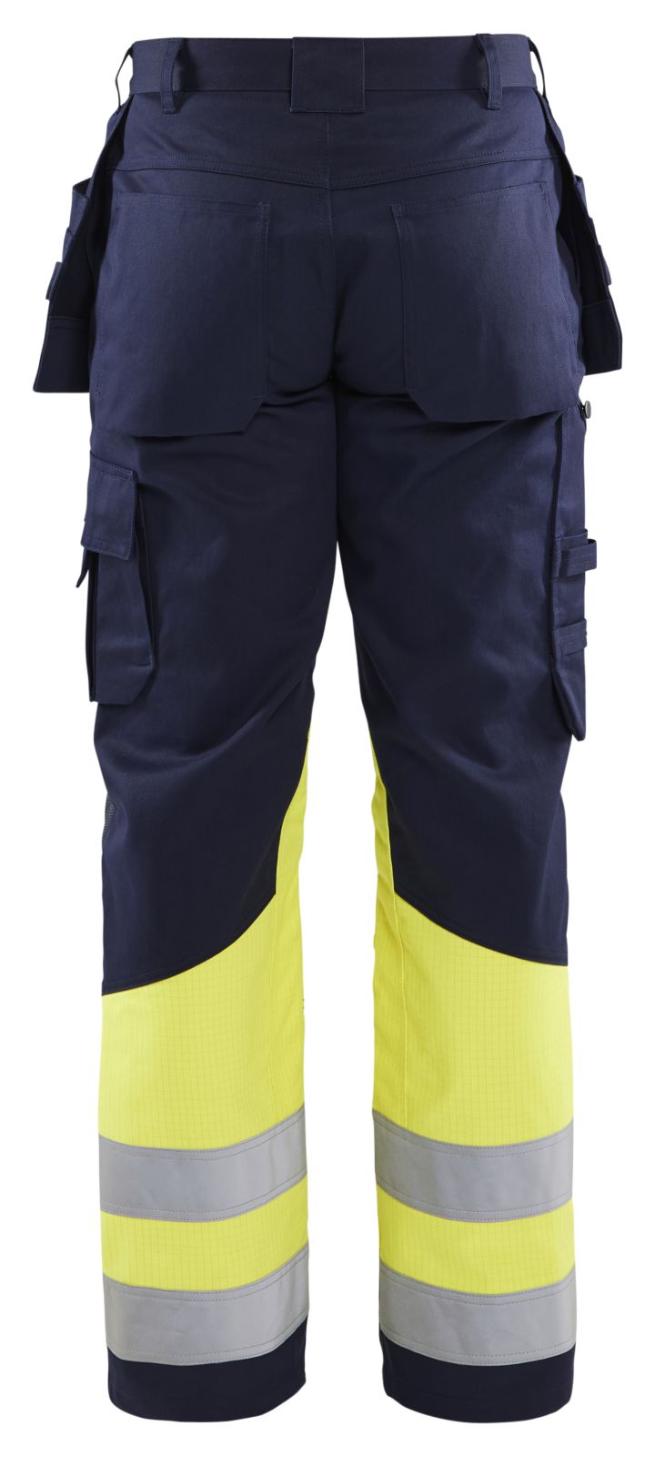 Blaklader Broeken 14791514 Multinorm marineblauw-geel(8933)