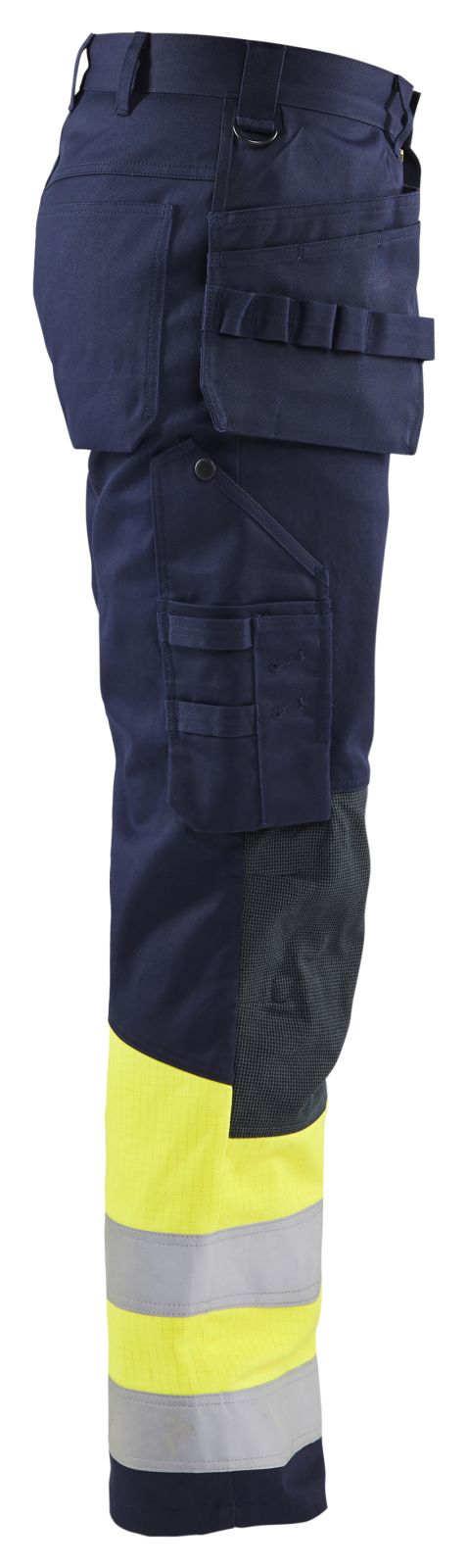 Blaklader Broeken 14791514 Multinorm marineblauw-geel(8933)