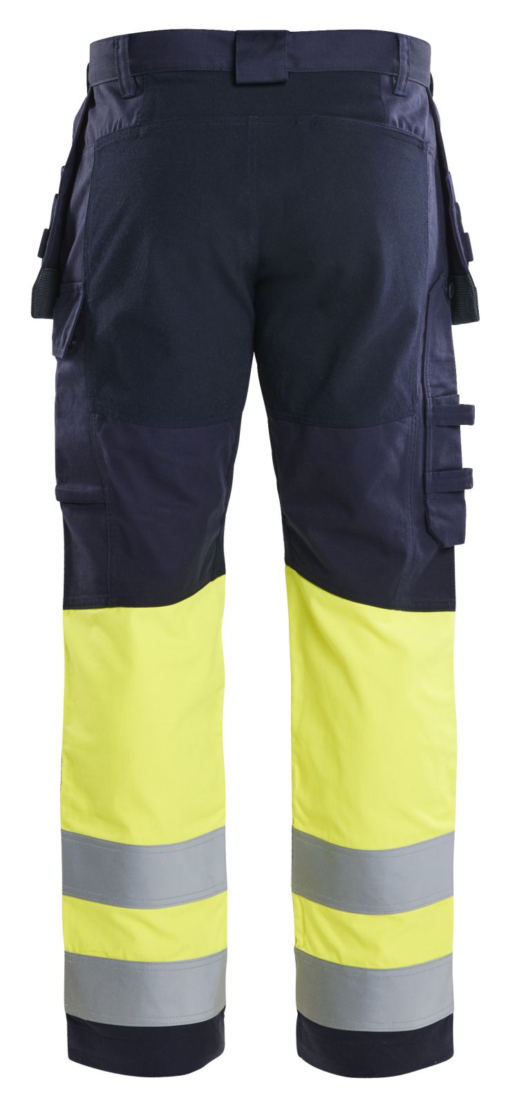 Blaklader Broeken 14871512 Multinorm marineblauw-fluo geel(8933)