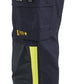 Blaklader Broeken 14881512 Multinorm marineblauw-geel(8933)