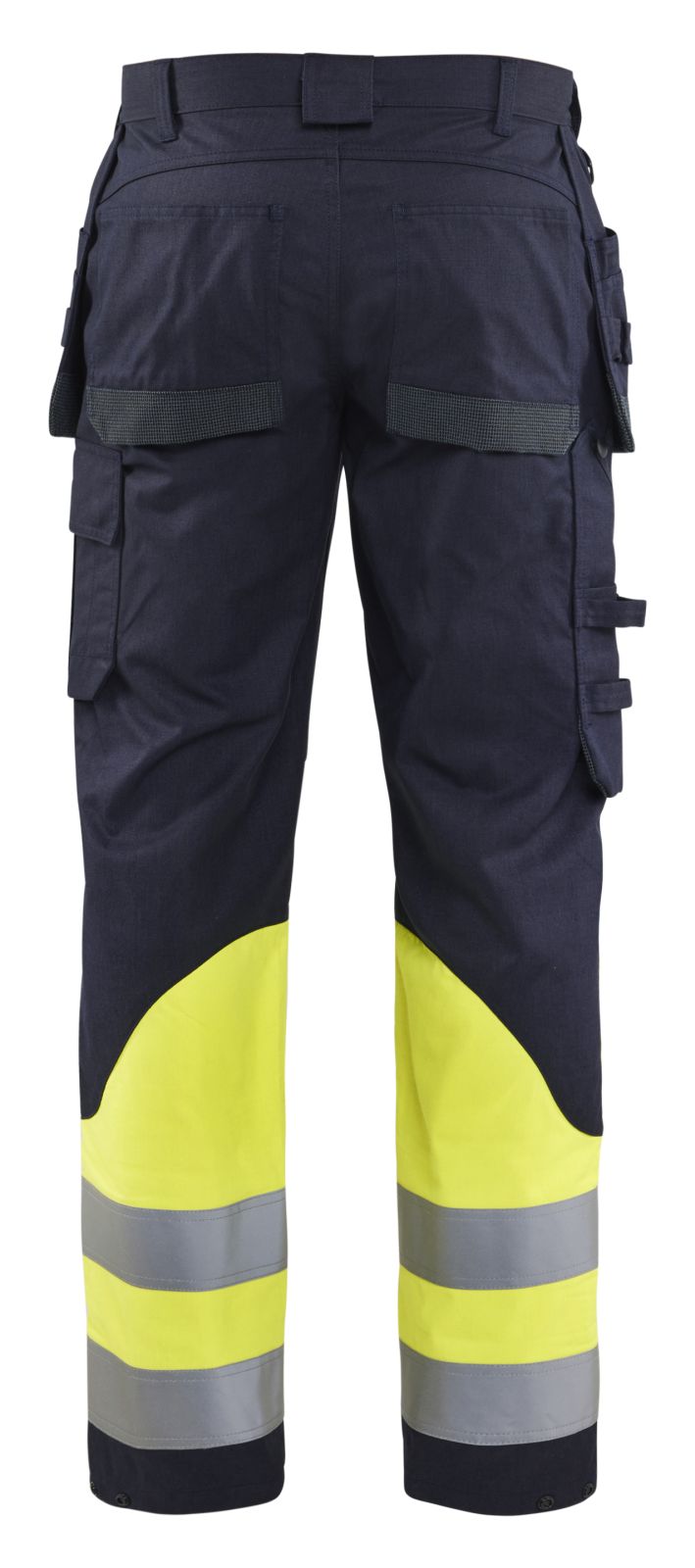 Blaklader Broeken 14891512 Multinorm marineblauw-geel(8933)