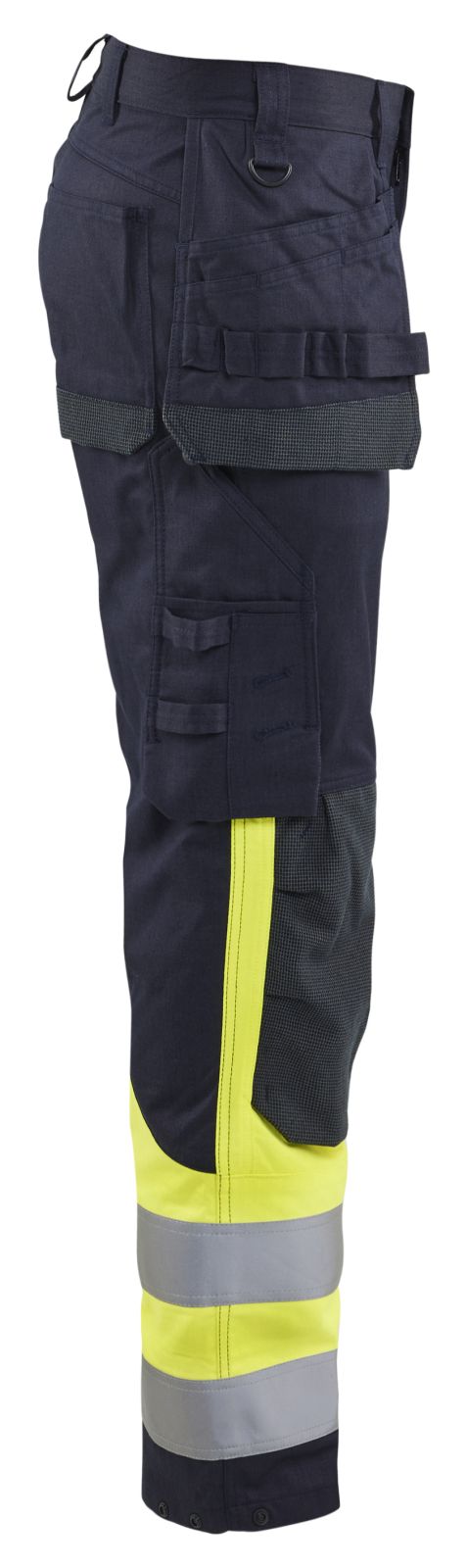 Blaklader Broeken 14891512 Multinorm marineblauw-geel(8933)