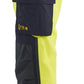 Blaklader Vlamvertragend APC 2 Multinorm Werkbroeken 14921512 inherent vlamwerend fluo geel-marineblauw(3389)