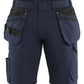 Blaklader Service Shorts 14941330 spijkerzakken donker marineblauw-fluo geel(8633)