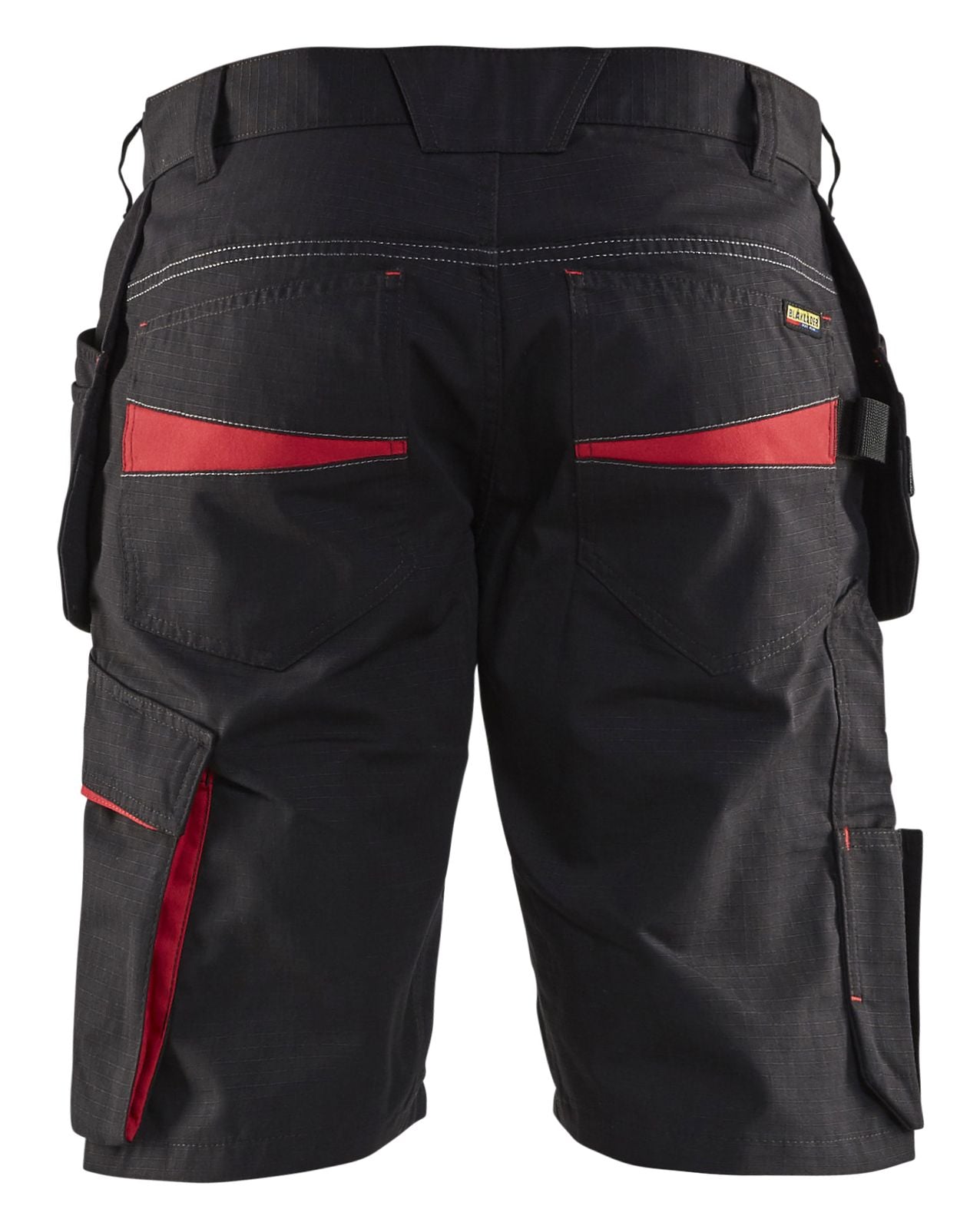 Blaklader Broeken 14941330 zwart-rood(9956)