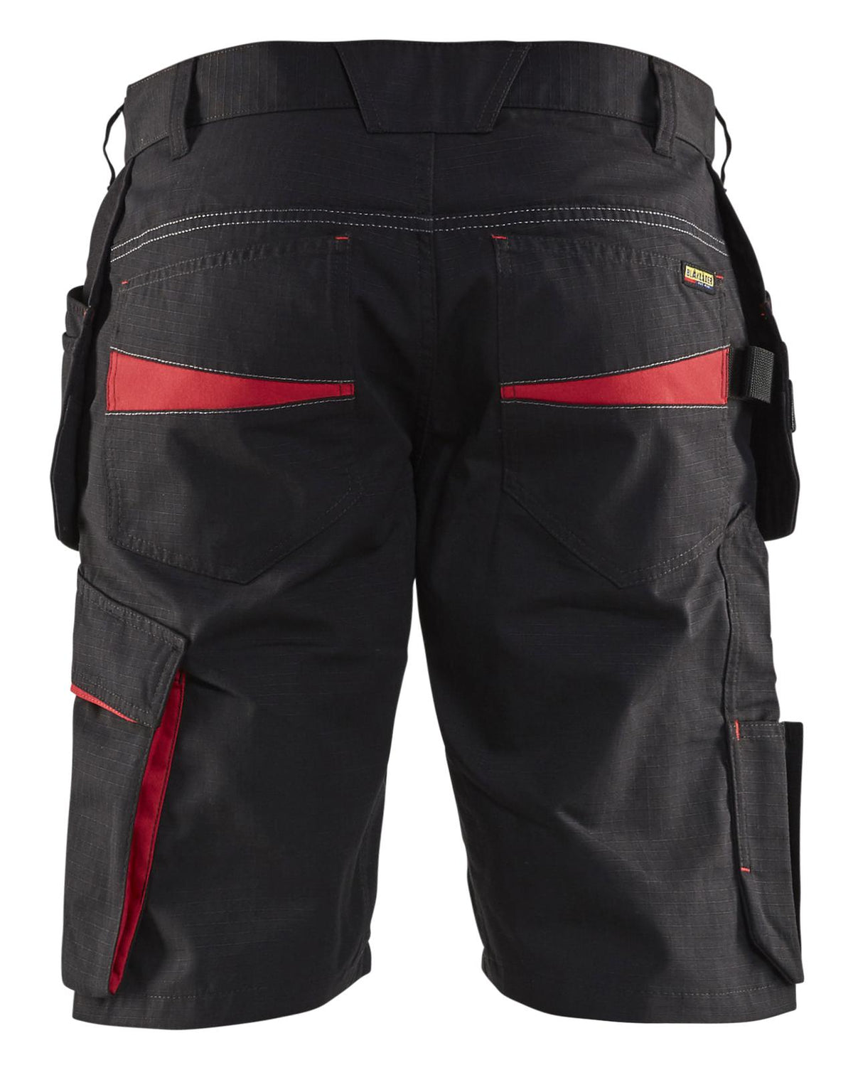 Blaklader Broeken 14941330 zwart-rood(9956)
