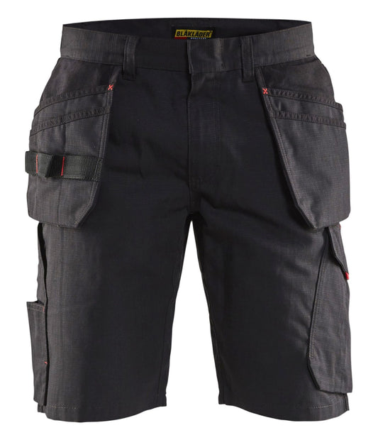 Blaklader Broeken 14941330 zwart-rood(9956)