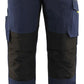 Blaklader Werkbroeken 14951330 stretch donker marineblauw-fluo geel(8633)