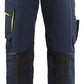 Blaklader Werkbroeken 14951330 stretch donker marineblauw-fluo geel(8633)