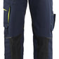 Blaklader Werkbroeken 14951330 stretch donker marineblauw-fluo geel(8633)
