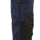 Blaklader Werkbroeken 14951330 stretch donker marineblauw-fluo geel(8633)