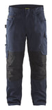 Blaklader Broeken 14951330 met Stretch donker marineblauw-zwart(8699)