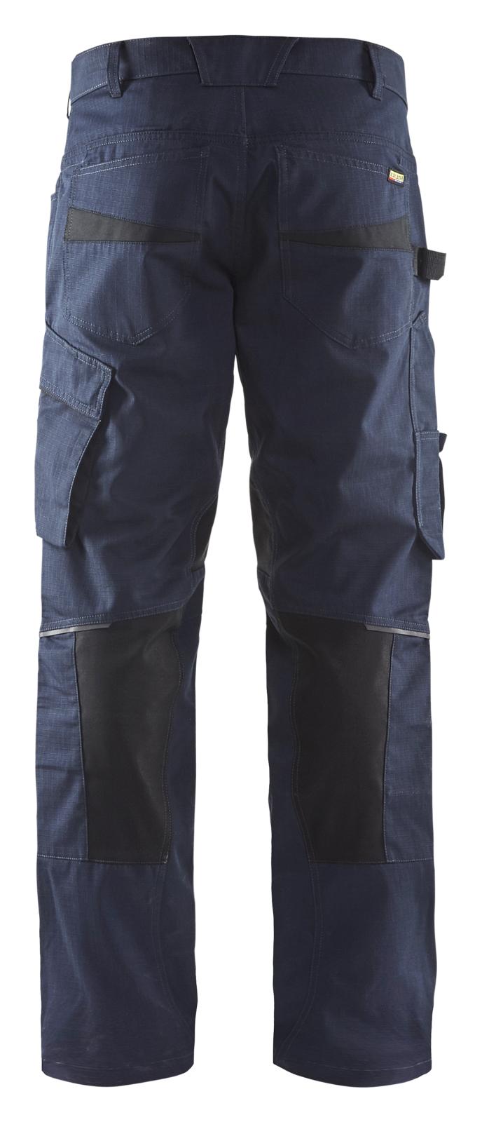 Blaklader Broeken 14951330 met Stretch donker marineblauw-zwart(8699)