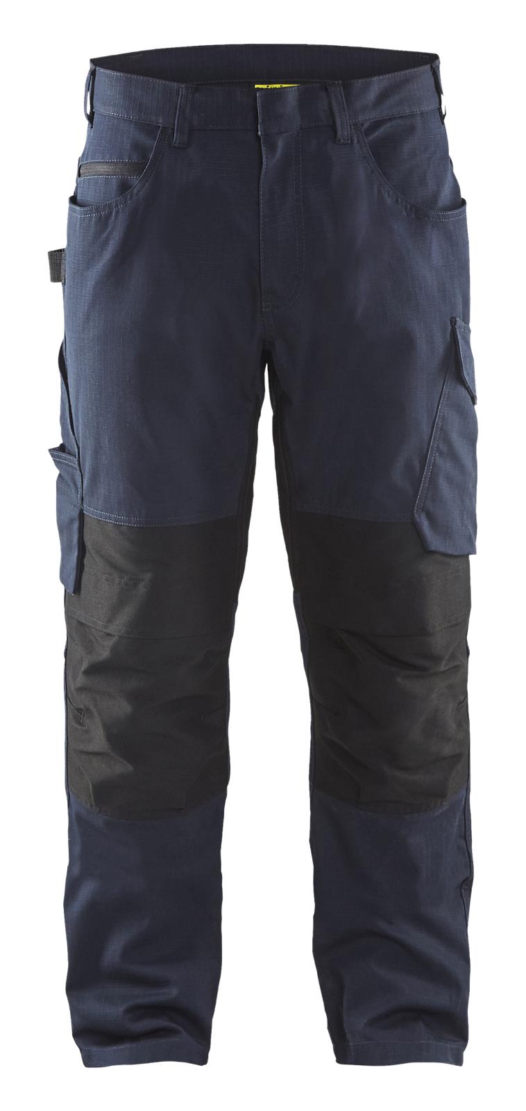 Blaklader Broeken 14951330 met Stretch donker marineblauw-zwart(8699)