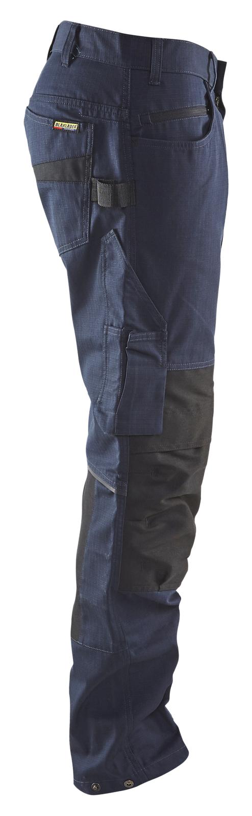 Blaklader Broeken 14951330 met Stretch donker marineblauw-zwart(8699)