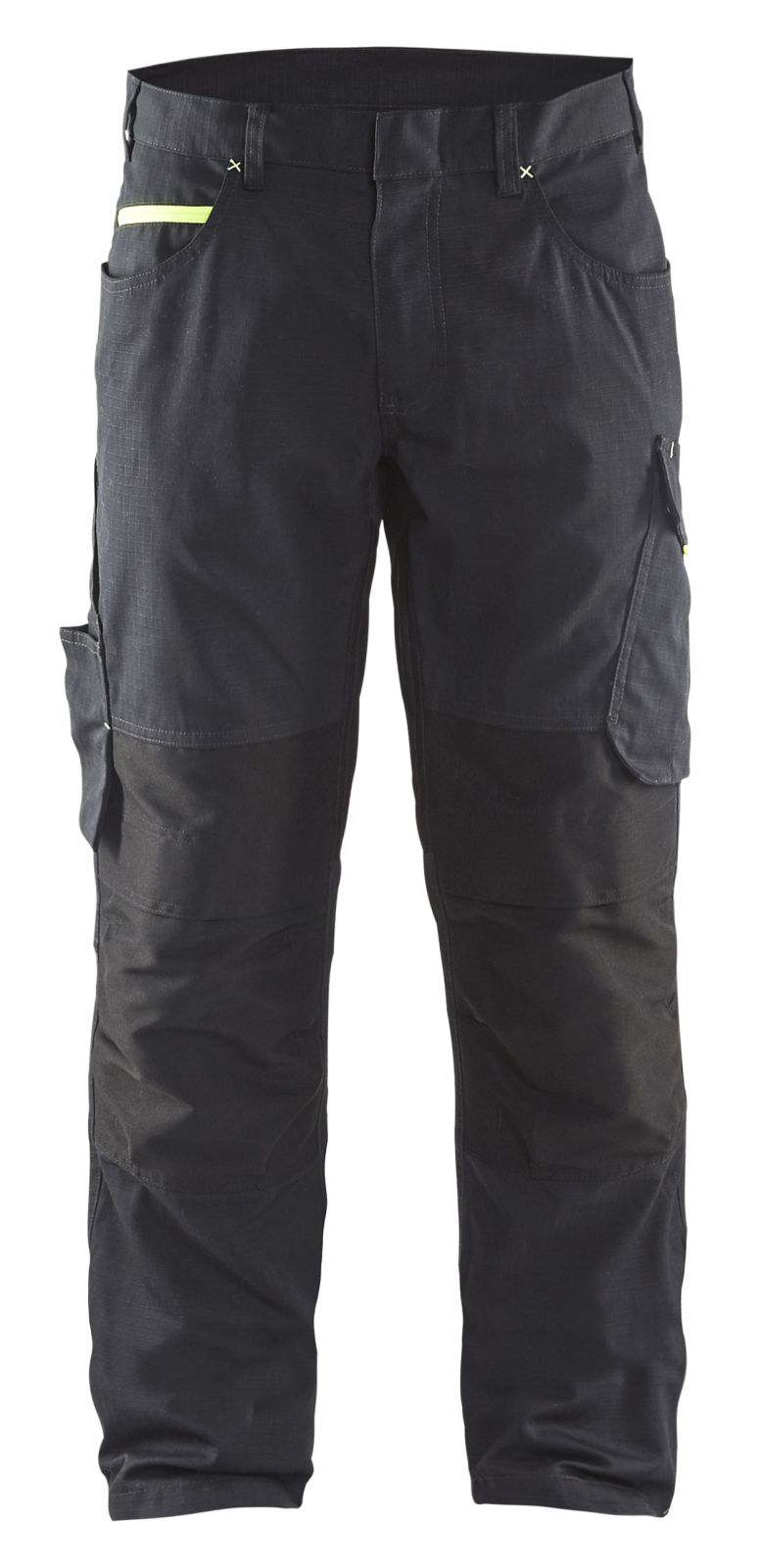 Blaklader Broeken 14951330 met Stretch zwart-geel(9933)