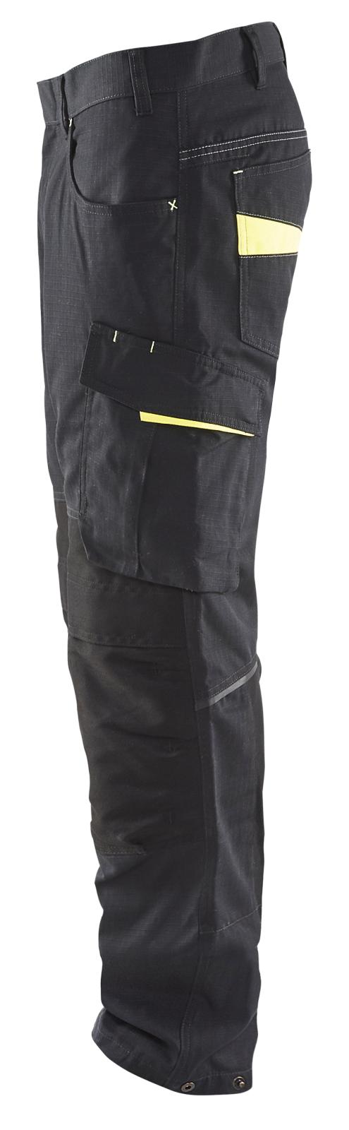Blaklader Broeken 14951330 met Stretch zwart-geel(9933)