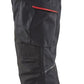 Blaklader Broeken 14951330 met Stretch zwart-rood(9956)