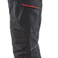 Blaklader Broeken 14951330 met Stretch zwart-rood(9956)
