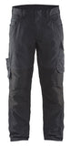 Blaklader Broeken 14951330 met Stretch zwart-grijs(9998)