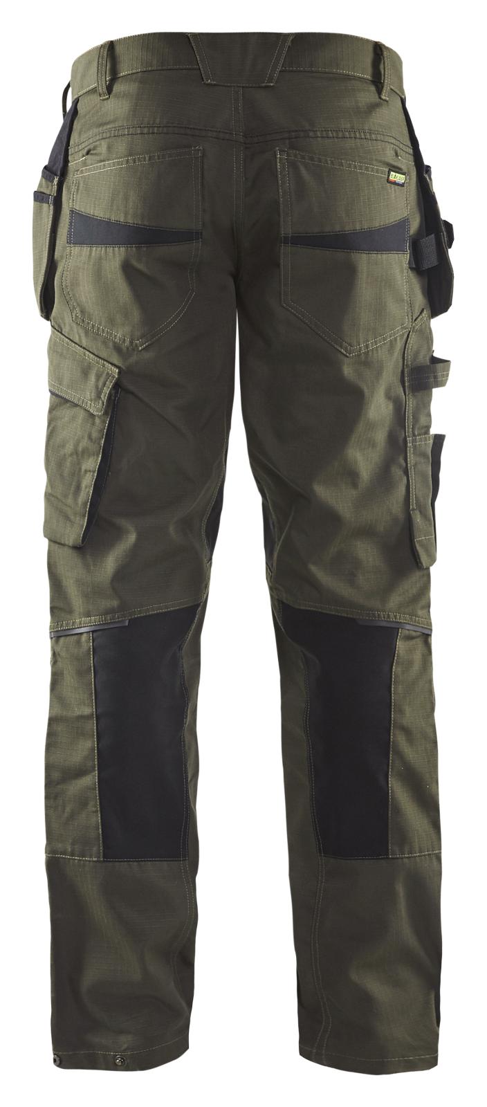 Blaklader Broeken 14961330 met Stretch groen-zwart(4599)