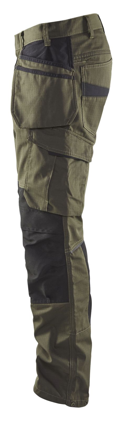 Blaklader Broeken 14961330 met Stretch groen-zwart(4599)